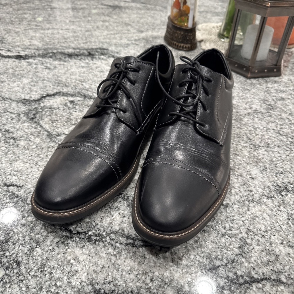 Nunn‎ Bush Men's Westfield Comfort Cap Toe Oxford  Size 13D Black 81423-001 - Picture 3 of 15
